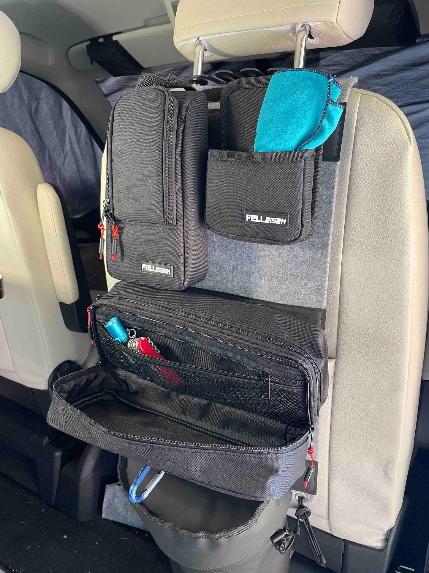 Van, Organzer bags, don´t call it organizer, ClickOn, Sitztaschen