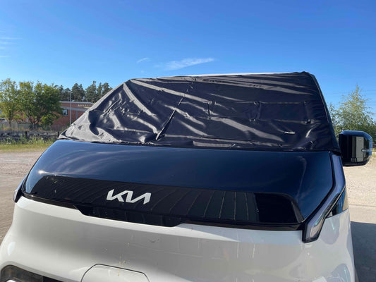 Kia PV5 Camper, KIA PV5 Zubehör, Fahrzeugabdeckung für KIA PV5, Campingzubeör fuer KIA PV5, KIA PV5 Zubehör, Abdunkelung für KIA PV5