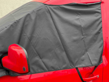 VW Caddy Sichtschutz, Sonnenschutz, leichte Abdeckung, Abdunkelung fuer Caddy, Thermomatten fuer Caddy, Cockpitisolierung fuer Caddy, Isolierung fuer Caddy