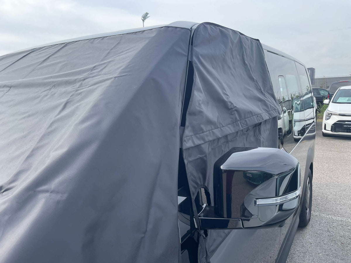 Verdunkelungen für KIA PV5 und KIA PV7, seitliche Ansicht