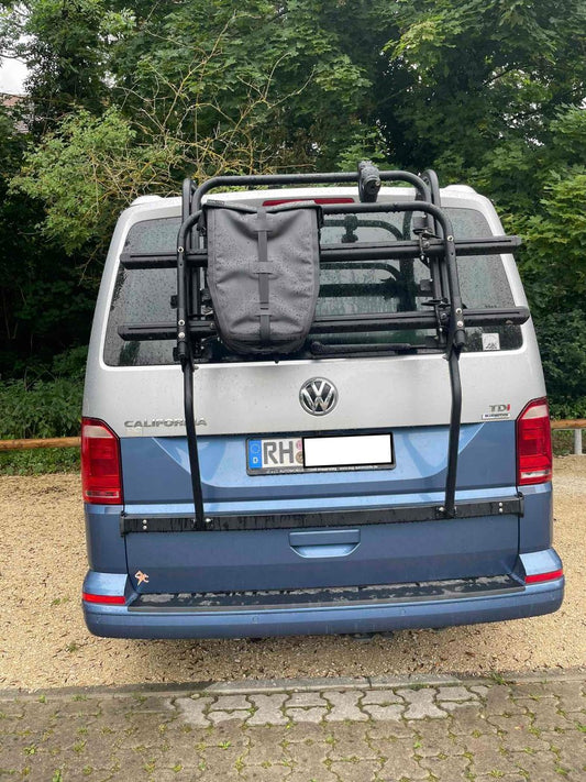 Wasserfeste Tasche, Outdoor, Bulli, Camper, Vanlife, Tasche fuer Radträger, Außentasche am Radträger, Ersatzradtasche fuer Offroad, Stauraum fuer Camper, Stauraumtasche fuer Camper, Taschen zu Befestigung am Radträger.