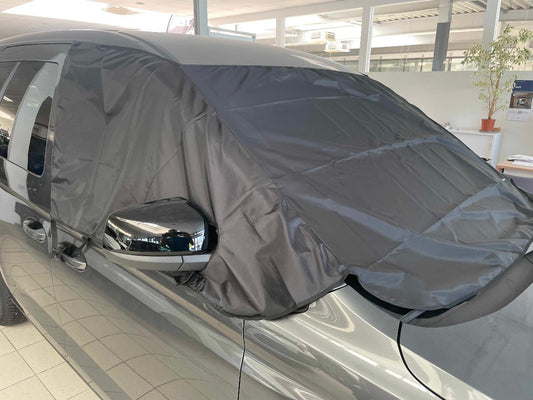 VW Caddy 5 Sichtschutz, Sonnenschutz, leichte Abdeckung, Cockpitisolierung fuer Caddy 5, Scheibenisolierung fuer Caddy 5, Fahrerhausisolierung fuer Caddy V, Abdunkelungen fuer Caddy 5, Isolierungen fuer Caddy 5, Campingzubehör fuer Caddy 5
