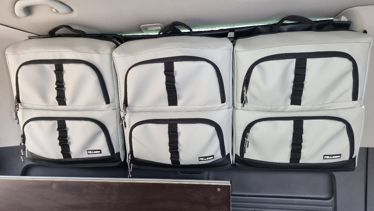 VW T5 T6, langer Radstand, Fenstertaschen, Stauraum, Fenstertaschen VW langer Radstand, Stauraum für VW mit langem Radstad, VW langer Radstand, Fenstertaschen für Multivan mit langem Radstand, Caravelle mit langem Radstand