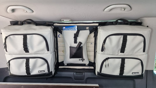 VW T5 T6, langer Radstand, Fenstertaschen, Stauraum, Fenstertaschen VW langer Radstand, Stauraum für VW mit langem Radstad, VW langer Radstand, Fenstertaschen für Multivan mit langem Radstand, Caravelle mit langem Radstand