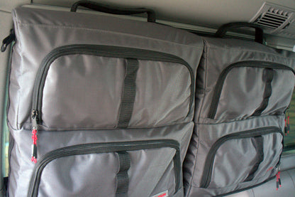 Fenstertaschen für VW T5 T6 T6.1 California, Ocean, Coast oder Transporter, Fenstertaschen, Stauraum, Fenstertasche VW California Beach Ocean Coast herausnehmbar Stauraum Organizer, Zubehör fuer California, Packtaschen fuer Camper, Stauraumsysteme, Taschen fuer Fenster