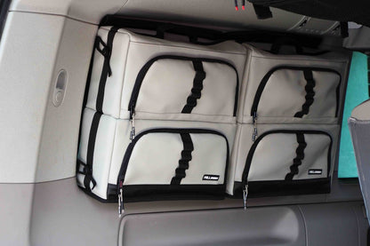 Fenstertaschen für VW T5 T6 T6.1 California, Ocean, Coast oder Transporter, Fenstertaschen, Stauraum, Fenstertasche VW California Beach Ocean Coast herausnehmbar Stauraum Organizer, Zubehör fuer California, Packtaschen fuer Camper, Stauraumsysteme, Taschen fuer Fenster