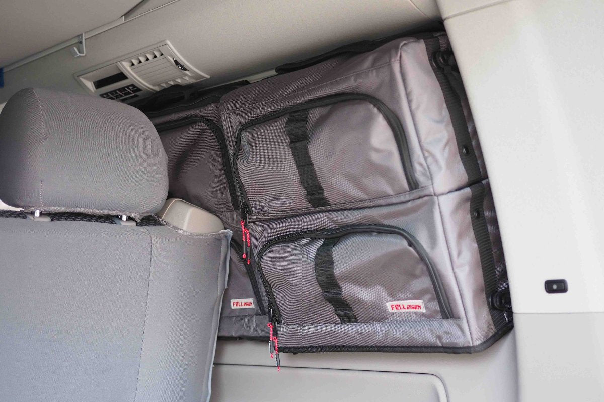 Fenstertaschen für VW T5 T6 T6.1 California, Ocean, Coast oder Transporter, Fenstertaschen, Stauraum, Fenstertasche VW California Beach Ocean Coast herausnehmbar Stauraum Organizer, Zubehör fuer California, Packtaschen fuer Camper, Stauraumsysteme, Taschen fuer Fenster