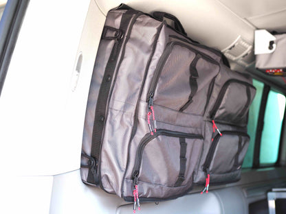 VW T5 T6, langer Radstand, Fenstertaschen, Stauraum, Fenstertaschen VW langer Radstand, Stauraum für VW mit langem Radstad, VW langer Radstand, Fenstertaschen für Multivan mit langem Radstand, Caravelle mit langem Radstand