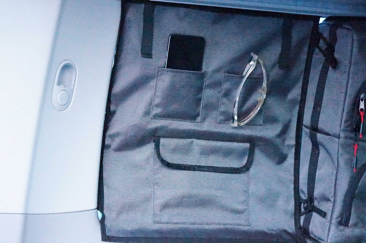 Fenstertaschen für VW T5 T6 T6.1 California, Ocean, Coast oder Transporter, Fenstertaschen, Stauraum, Fenstertasche VW California Beach Ocean Coast herausnehmbar Stauraum Organizer, Zubehör fuer California, Packtaschen fuer Camper, Stauraumsysteme, Taschen fuer Fenster