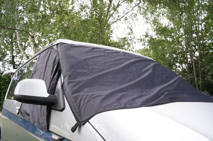 VW T5 T6 T6.1 California, Multivan Sonnenschutz, Sichtschutz, Belüftung, Moskitonetz, Zubehör für California T6, Isolierung für VW T6, Cockpitisolierung für T6, Verdunkelung für T6, Verdunkelung für California, Windschutzscheibenisolierung VW T6, Windschutzscheinisolierungen fuer VW California, Sonnenschutz fuer VW