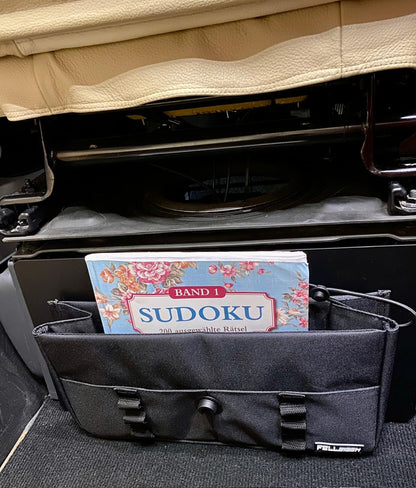 Sitzkonsole fuer Kastenwaegen, Taschen fuer Ducato, Stauraum Ducato, Stauraum fuer Boxer, Sitzkonsolentaschen, magnetsiches Zubehoer fuer Ducato, Boxer und Jumper, Magnettaschen fuer Ducatocamper, Sitzkonsole Ducato, Taschenhalterung fuer Ducato