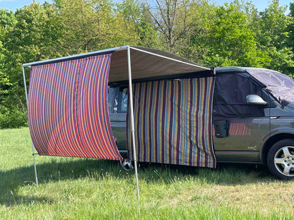 Sonnensegel für Camper, Campingtuch, Tarp, Markisenzubehör, minimalistisches Sonnentuch, Awing für Camper, Blickschutz für Camper, Moskitoschutz, multifunktionales Tuch, multifunktionales Tarp, multifunktionales Sonnensegel, Design-Sonnensegel, Magnettuch, magnetisches Sonnensegel, Sonnensegel für Microcamper, Sonnensegel für Mikrocamper, Sonnensegel für Hochdachkombis, Ergänzung zu Markisen