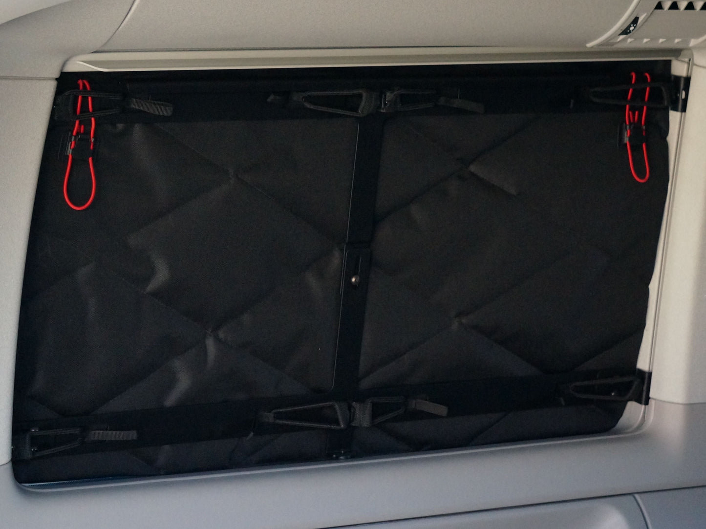 Fenstertaschen für VW T5 T6 T6.1 California, Ocean, Coast oder Transporter, Fenstertaschen, Stauraum, Fenstertasche VW California Beach Ocean Coast herausnehmbar Stauraum Organizer, Zubehör fuer California, Packtaschen fuer Camper, Stauraumsysteme, Taschen fuer Fenster