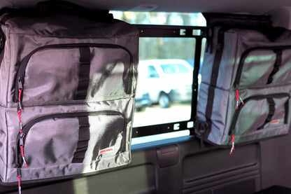 VW T5 T6, langer Radstand, Fenstertaschen, Stauraum, Fenstertaschen VW langer Radstand, Stauraum für VW mit langem Radstad, VW langer Radstand, Fenstertaschen für Multivan mit langem Radstand, Caravelle mit langem Radstand