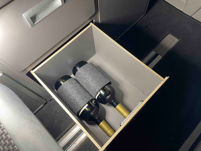 Gläser im Camper, Klapperschutz, Geräuschhemmung, Flaschentransport, Klappergeräusche im Camper, ohne Magnete