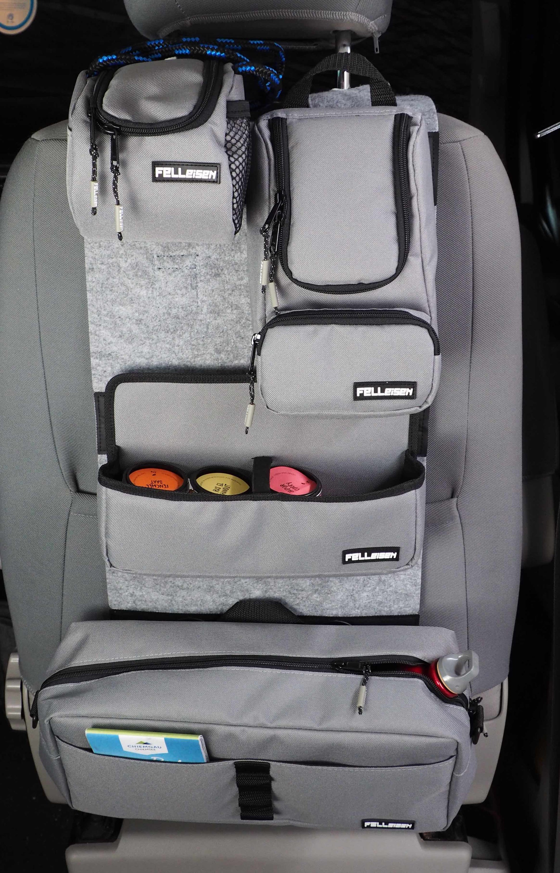 Organizer fuer Camper, Abnehmbare Taschen fuer Camper, Magnettaschen, Organizer, Sitzorganizer, Sitztaschen, Entdecke den Camperorganizer, Camping pockets, Taschen mit magnetischer Befestigung, modularer Organizer, Organizer fuer Ducato, Boxer, Jumper. Campingorganizer, Wohnmobilorganizer,Camping Organizer, Organizer Camping