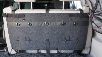 VW California Beach, Rückbank Organizer, Stauraum, Taschen, Sitzorganizer, Sitzorganizer fuer Camper, Organizer fuer Camper, Oganizer fuer Camper, Taschen fuer Camper