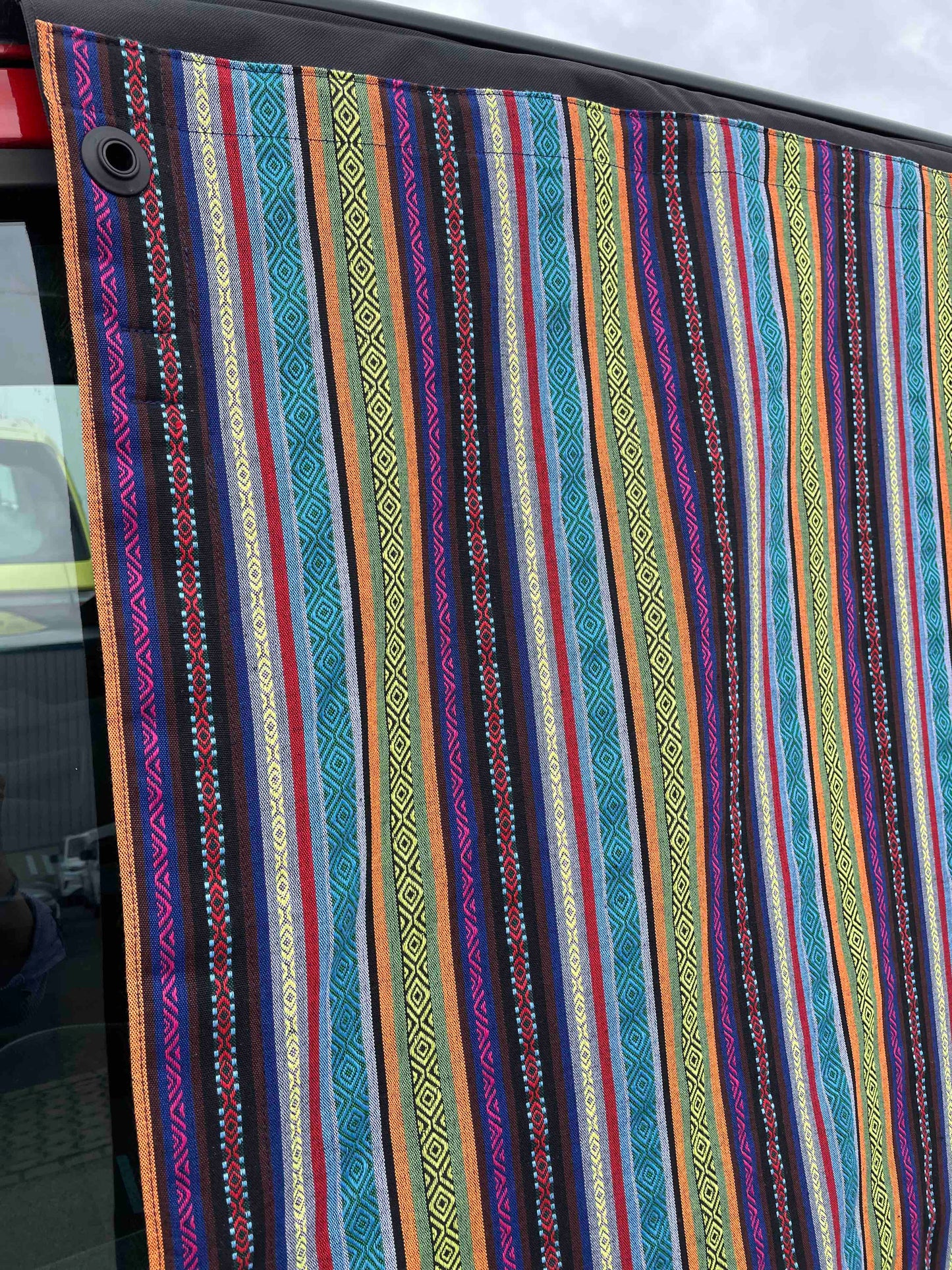 Sonnensegel für Camper, Campingtuch, Tarp, Markisenzubehör, minimalistisches Sonnentuch, Awing für Camper, Blickschutz für Camper, Moskitoschutz, multifunktionales Tuch, multifunktionales Tarp, multifunktionales Sonnensegel, Design-Sonnensegel, Magnettuch, magnetisches Sonnensegel, Sonnensegel für Microcamper, Sonnensegel für Mikrocamper, Sonnensegel für Hochdachkombis, Ergänzung zu Markisen