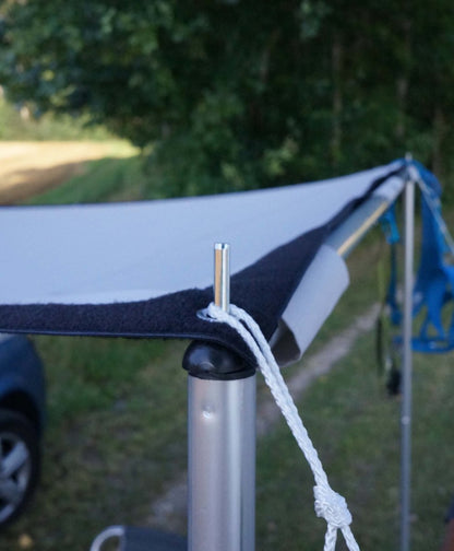 VanTento, modulares Tarp System, Sonnenschutz, Sonnensegel