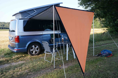 VanTento, modulares Tarp System, Sonnenschutz, Sonnensegel