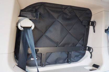 Fenstertasche, Packsystem, Stauraum, VW Der neue Multivan T7 , Packtaschen, Zubehoer für den neuen VW T7, Jetzt kaufen - Fenstertaschen fuer den neuen Multivan. Campingzubehör, Camping