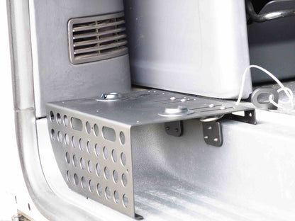 VW T5 T6 T6.1 Multivan California, Trittstufe Regal, Aufbewahrung, Stauraum fuer California, Stauraumerweiterung fuer California, Trittstufenregal fuer Volkswagen, California Zubehoer, Zubehoer fuer California, Regal fuer California, Stauraum fuer California, Packtaschen fuer California, Taschensystem fuer California, Taschen fuer VW, Organizer fuer Camper