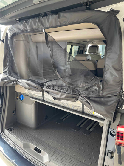 Moskitonetz für die Heckklappe VW T7, Moskitonetz für neuen California, Moskitonetz für neuen Multivan, Multifunktionales Moskitonetz für Campingfahrzeuge, Zubehör für Neuen California,  Zubehör für T7, Moskitonetz T7