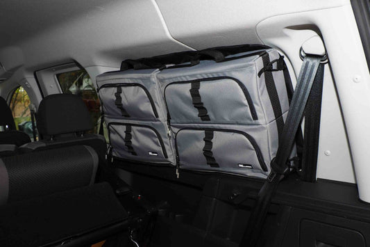 Fenstertaschen, Packsystem, Stauraum, Caddy 3 4, VW CaddyMaxi Packtaschen mit Rucksackfunktion, Campingshop, Campingzubehör, Zubehör für Camper, Zubehoer Caddy