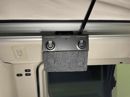 Zubehör für VW T7, Taschen fuer T7, Neues Zubehoer für T7, Taschenhalter in schwarz fuer VW T7, Zubehoer New California - jetzt entdecken, Zubehör Cali, Zubehoer fuer VW T7 California