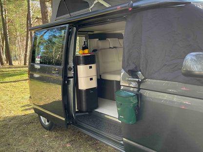 5-Liter MyTrash Camping-Mülleimer im Camper